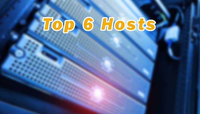 Top 6 Hosts