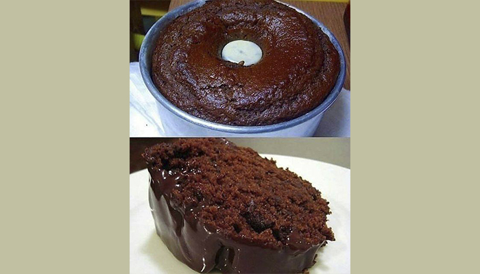 bolo de chocolate