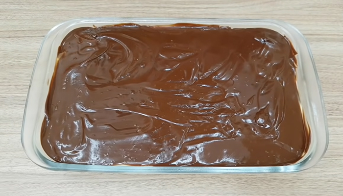 Pavê de Bolacha Maisena