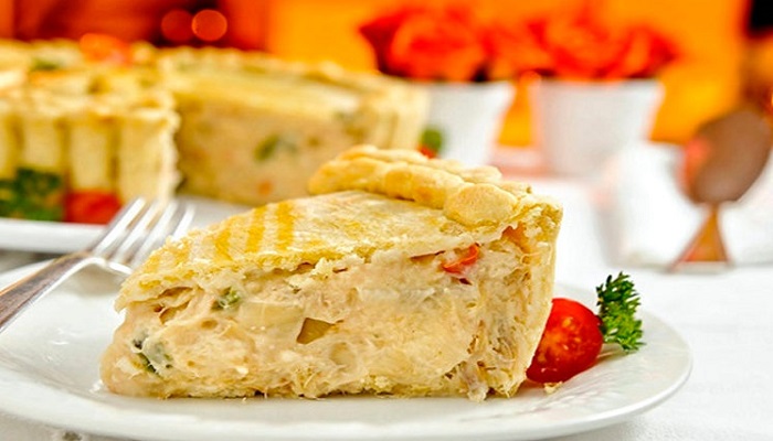 Torta de bacalhau